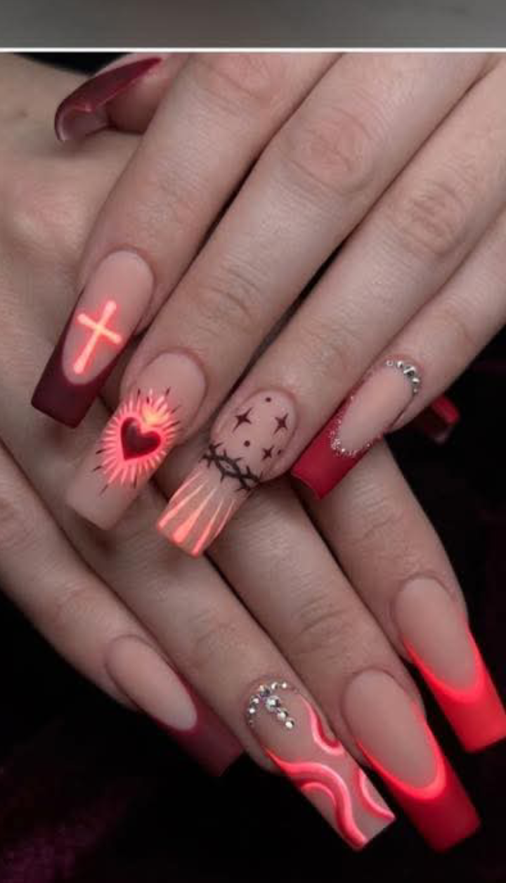 Faith based press on nails