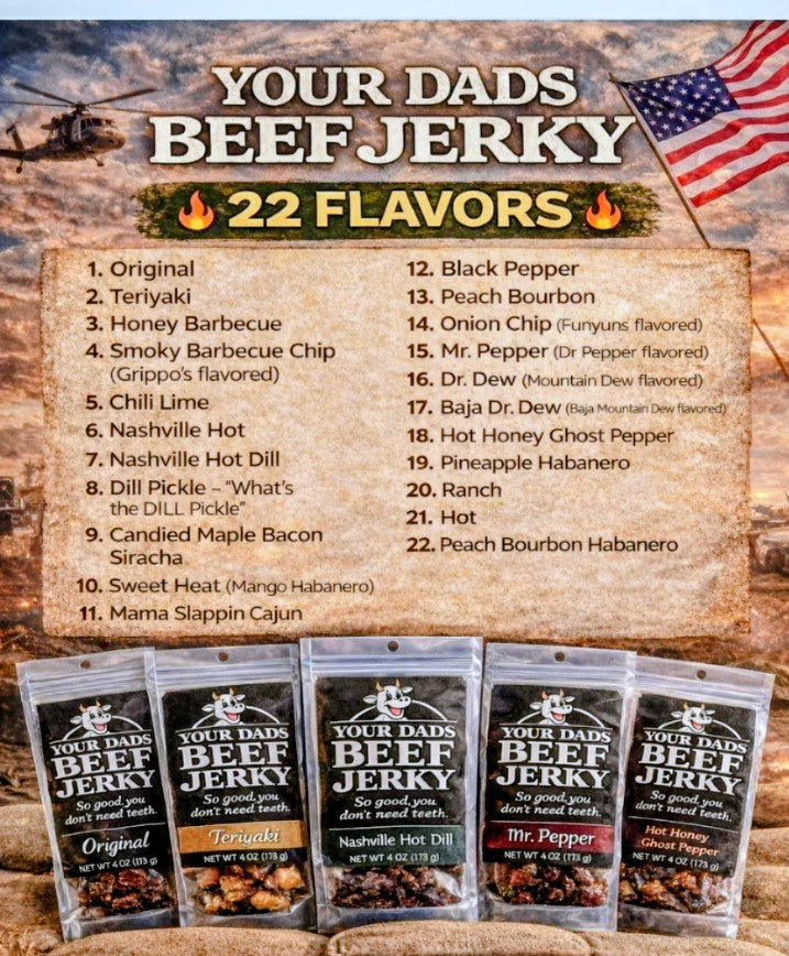 Your Dad's Beef Jerky   Monthly Subscription