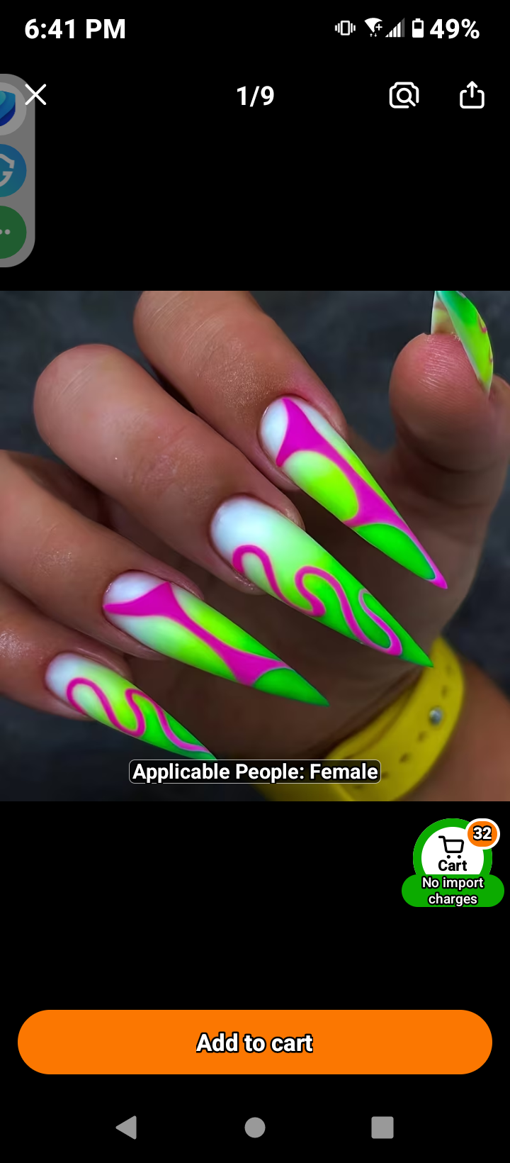 Press on nails