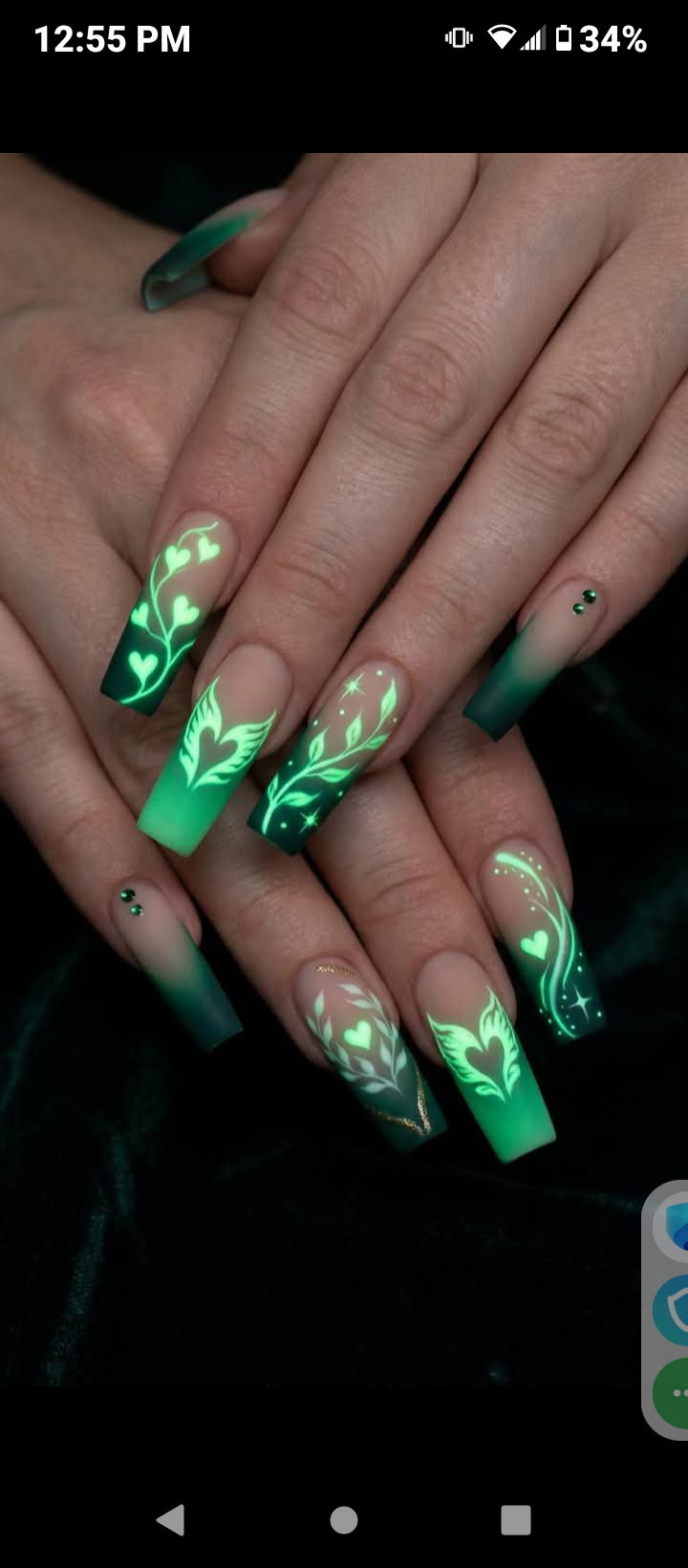 Faith based press on nails