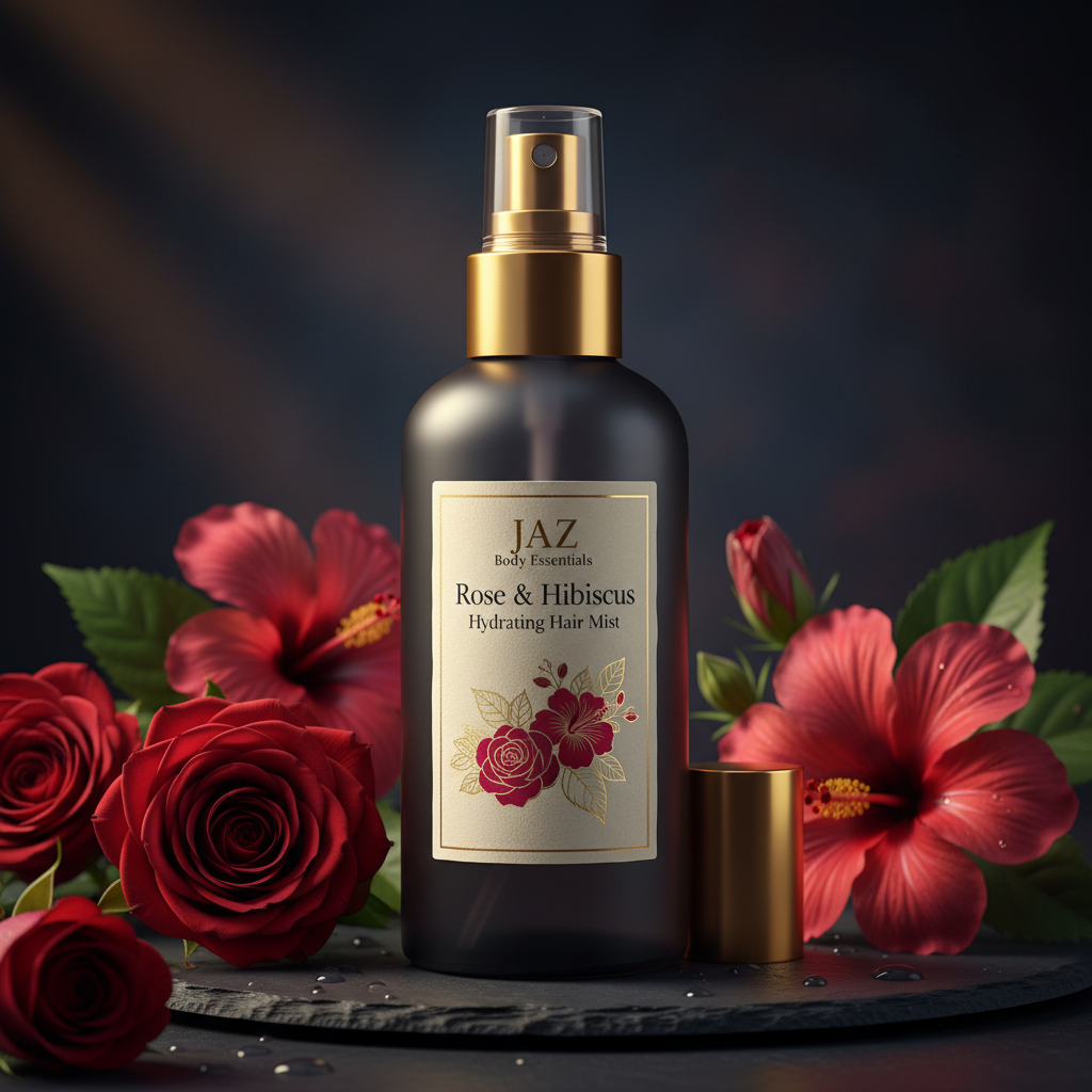 Rose & Hibiscus Leave-In Hydrating Hair Mist-0